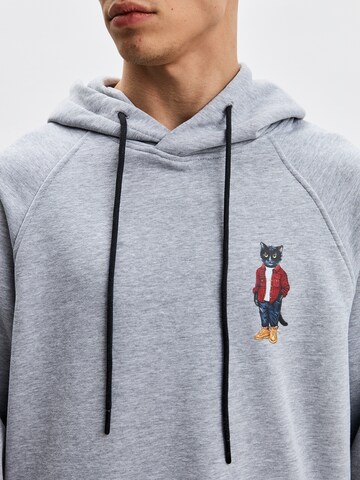 Cat e Lolette - Sudadera 'Country Cat' en gris