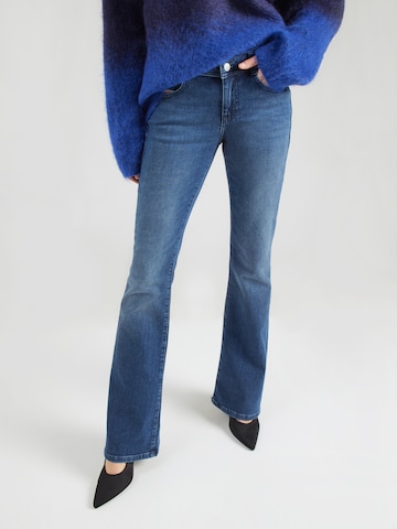 DIESEL Flared Jeans '1969 D-EBBEY' in Blau: Vorderseite