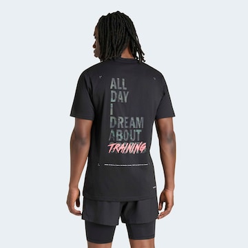 ADIDAS PERFORMANCE Funktionsshirt in Schwarz: Vorderseite