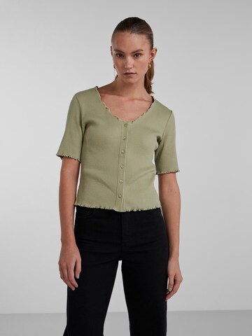 Cardigan 'Nukisa' PIECES en vert