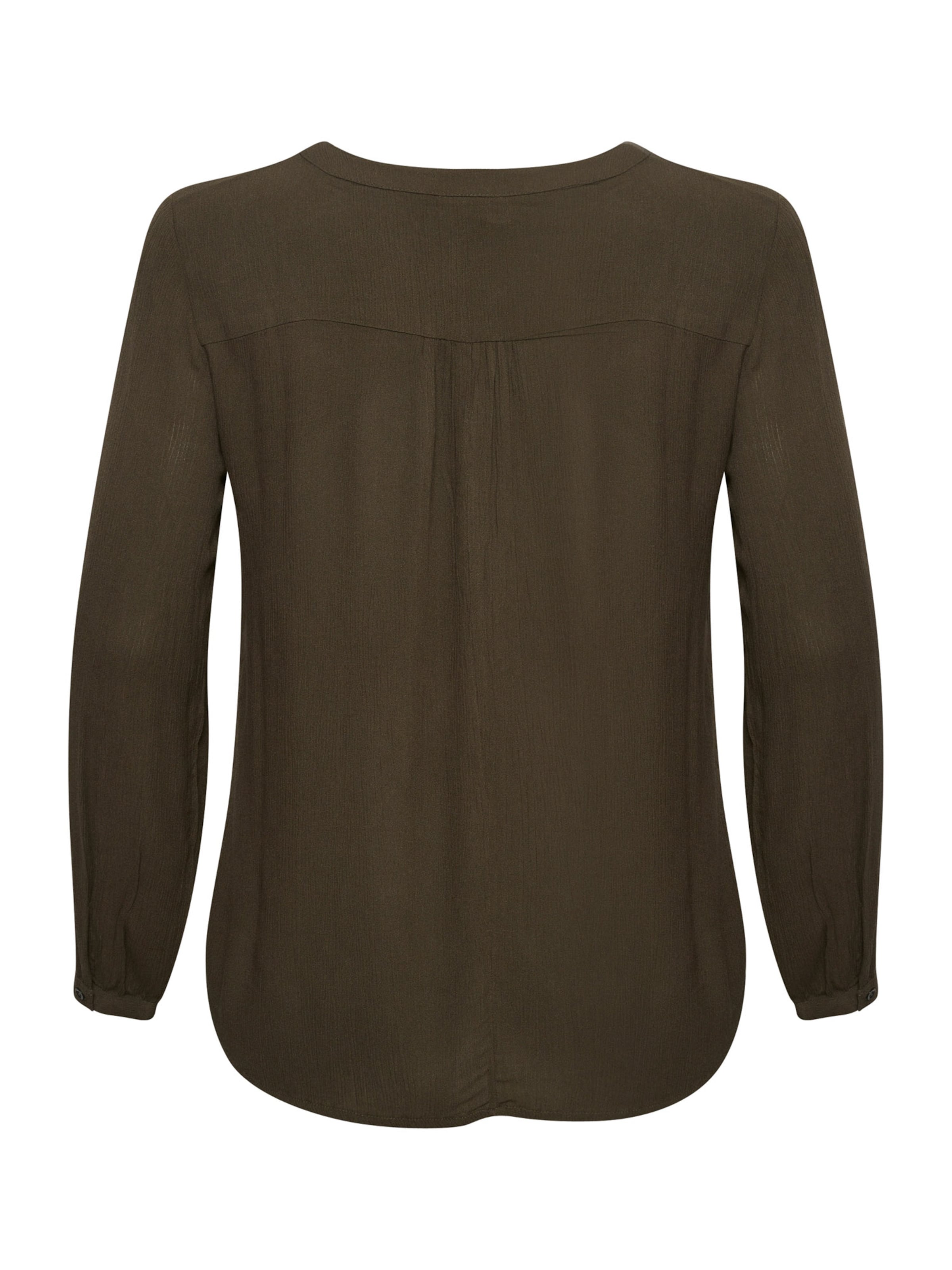 KAFFE CURVE Μπλούζα 'Ami' σε πράσινο