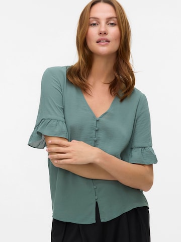 VERO MODA Bluse in Grün: Vorderseite