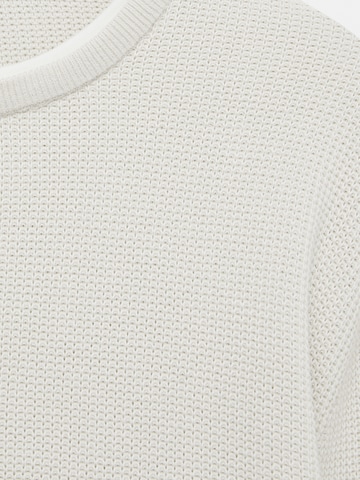 Pull&Bear Pullover i hvid