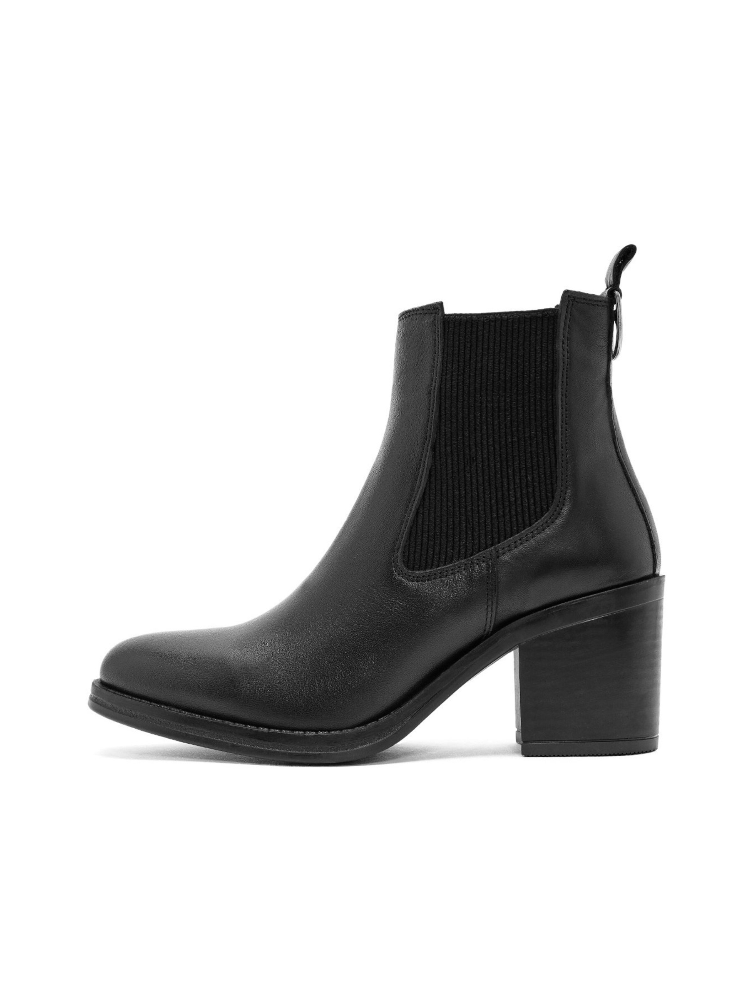 Derimod Chelsea Boots in Schwarz: Vorderseite