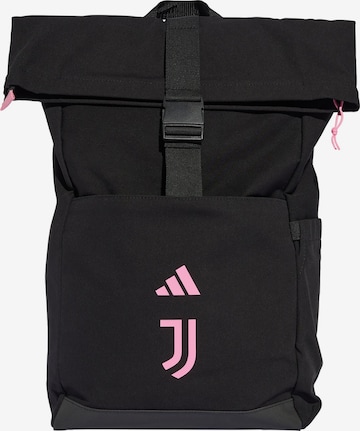 ADIDAS PERFORMANCE - Mochila deportiva 'Juventus Turin' en negro: frente