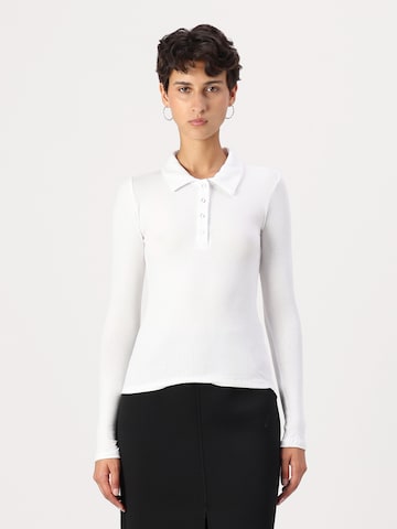 PIECES Tričko 'PCKITTE' – bílá: přední strana