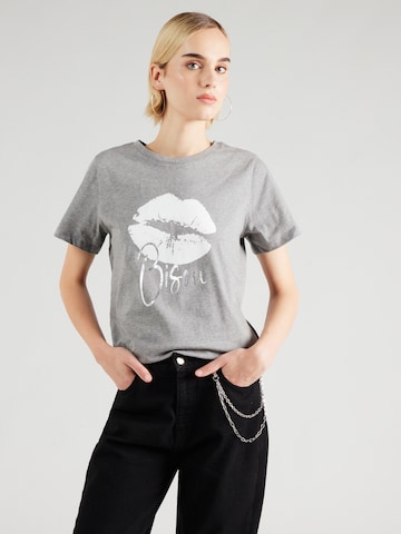 T-shirt Smith&Soul en gris : devant