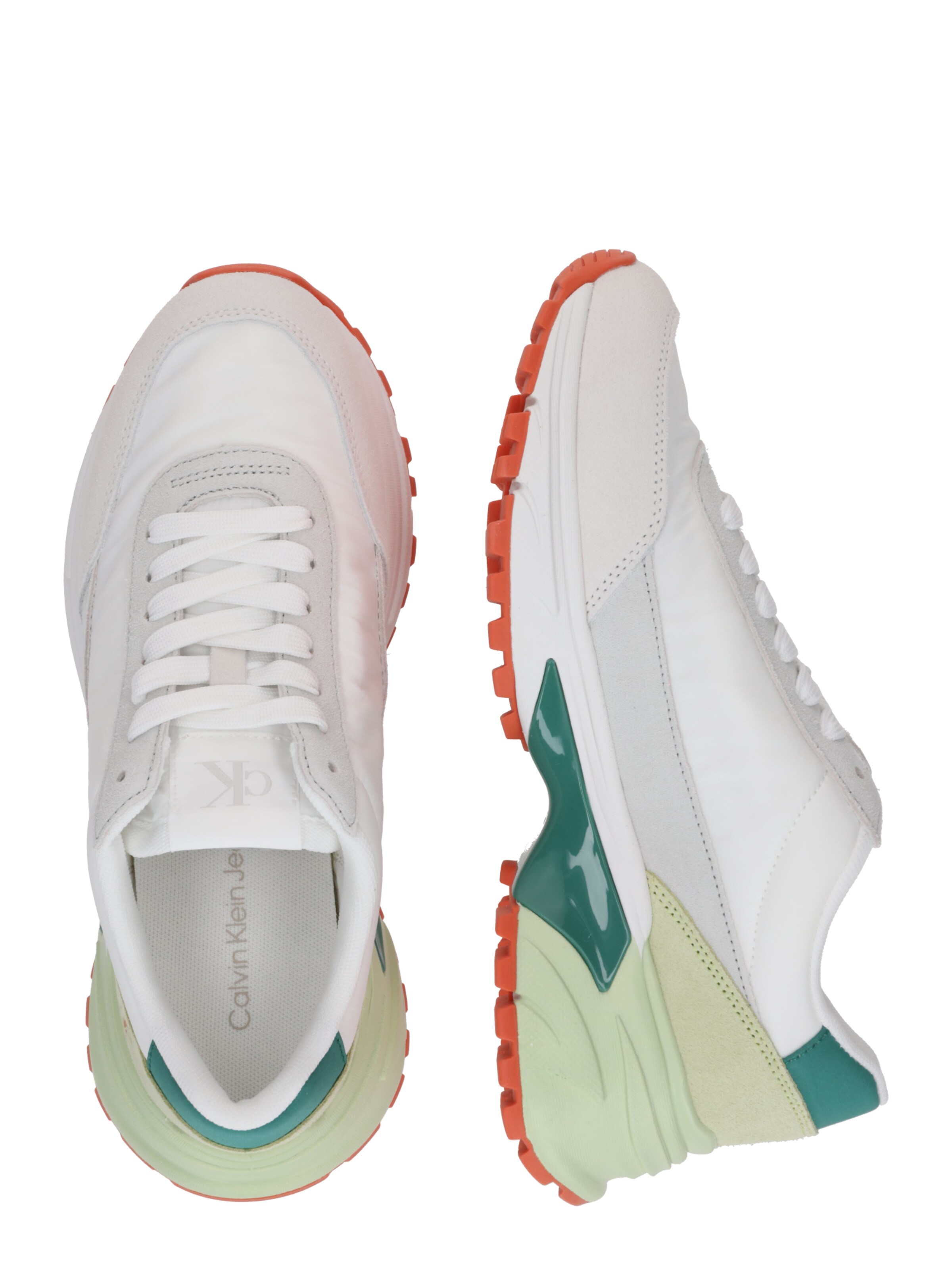 Sneaker low 'HIKE RUNNER' de la Calvin Klein pe alb