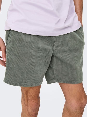 Only & Sons Regular Broek in Grijs