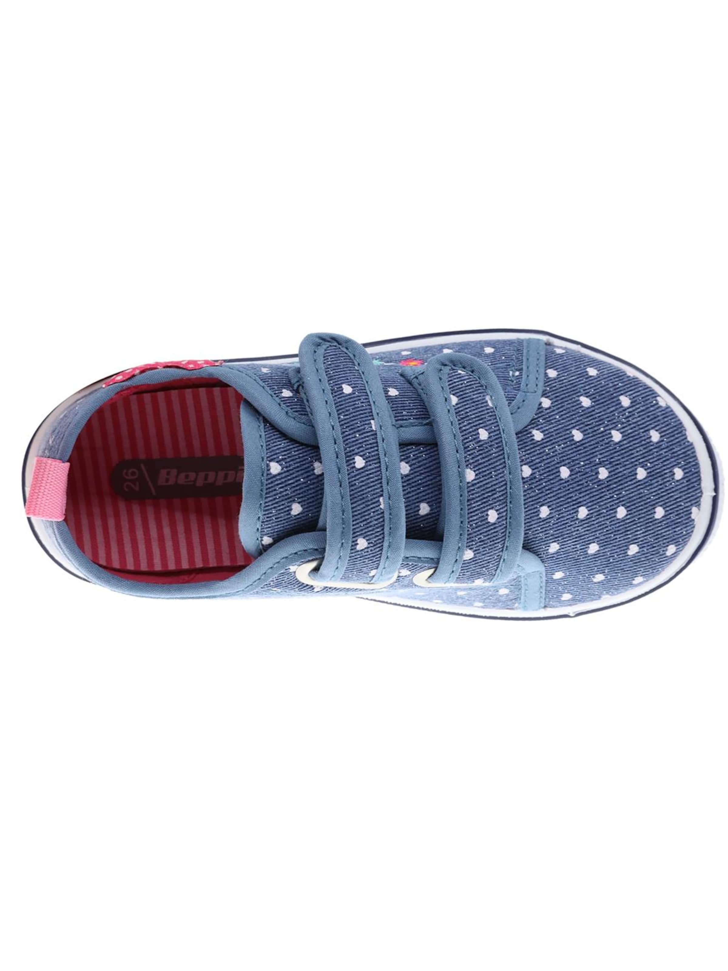 Beppi Sneaker 'Canvas Shoe'‌‌‌ in Blau