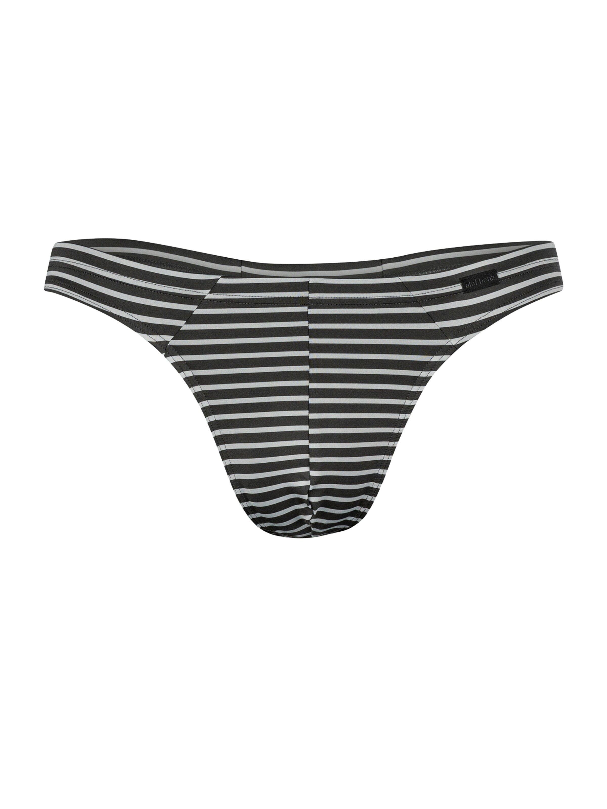 Olaf Benz String ' RED2475 Ministring ' in Grau: Vorderseite