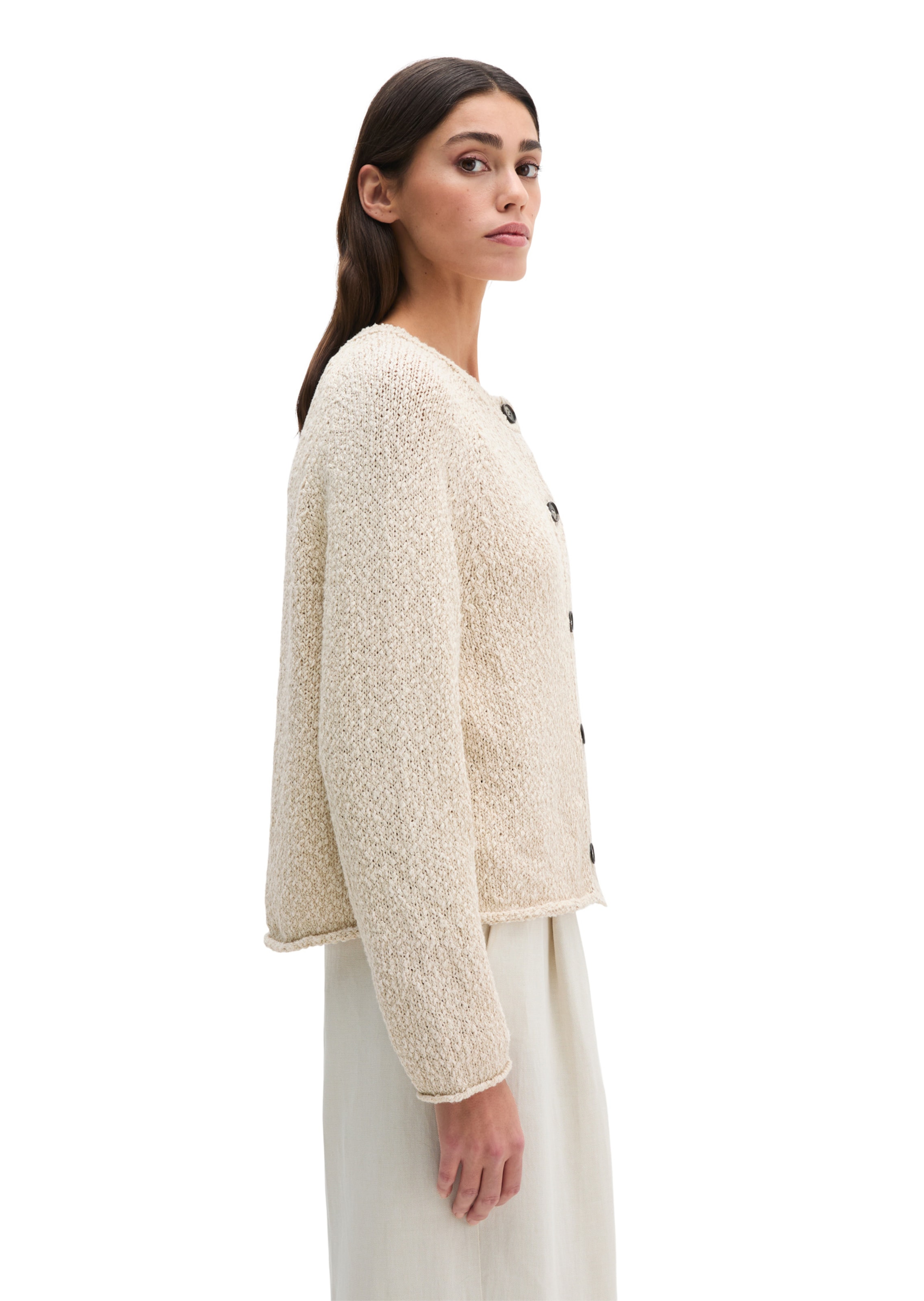 Marc O'Polo Strickjacke in Beige