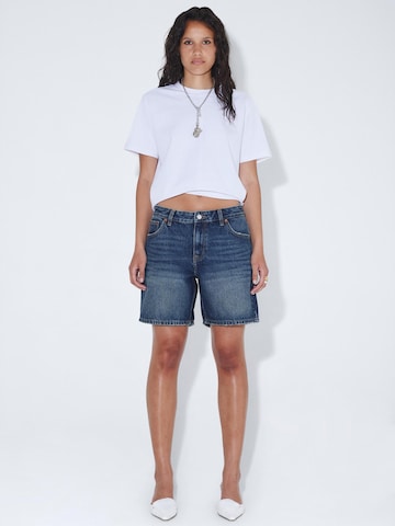 Dr. Denim Loosefit Jeans 'Hill Shorts'‌‌‌‌ in Blau