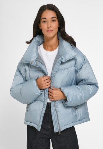 TALBOT RUNHOF X PETER HAHN Winter Jacket in Blue: front