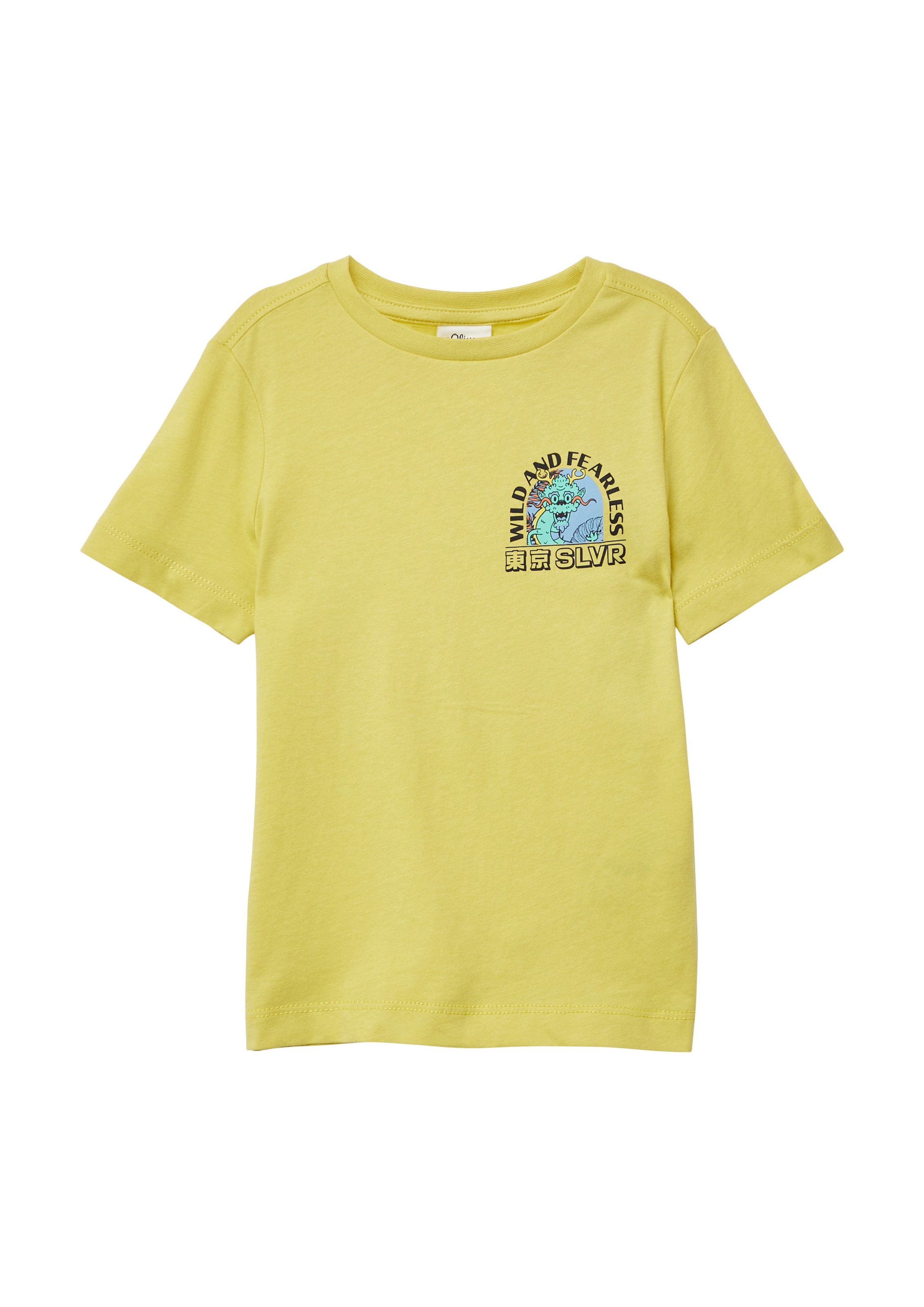 s.Oliver T-Shirt in Gelb: Vorderseite