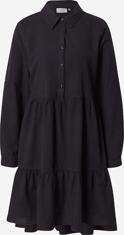 Kaffe Платье-рубашка 'Naya' в Черный: спереди