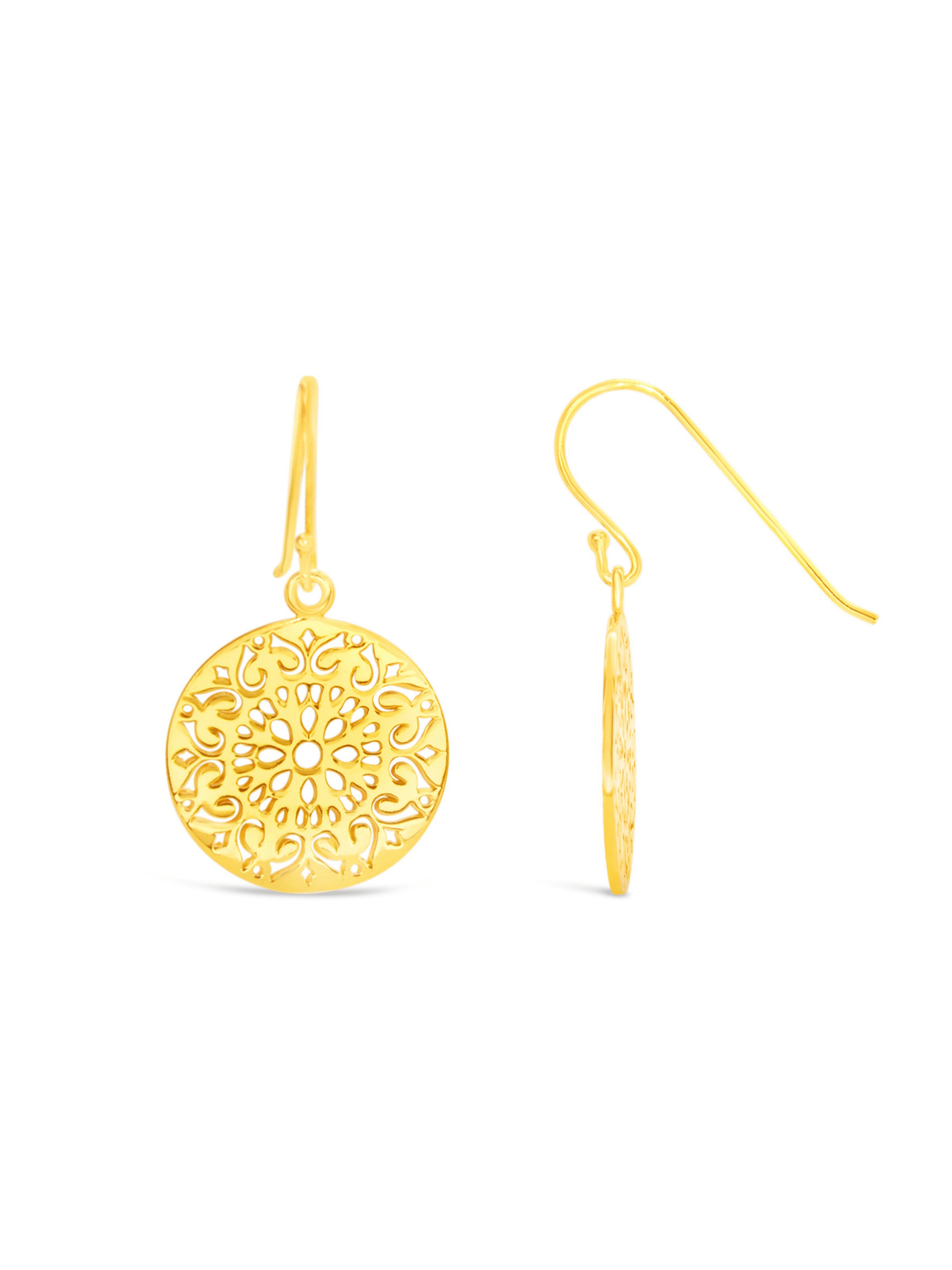ARS-ARGENTI Earrings 'BURNISHED SUNSET' in Gold