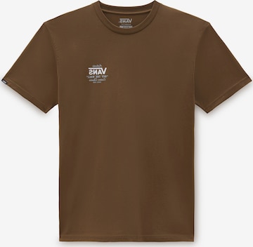 VANS Shirt in Bruin: voorkant