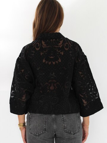 Honnête Atelier Bluse 'Milou' in Schwarz