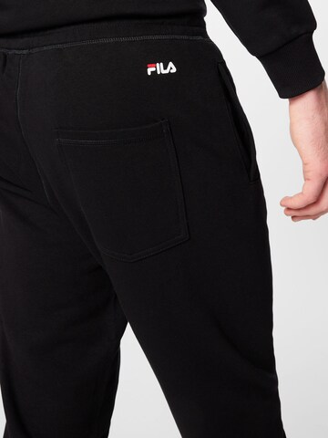 FILA Tapered Sportbroek 'Bronte' in Zwart