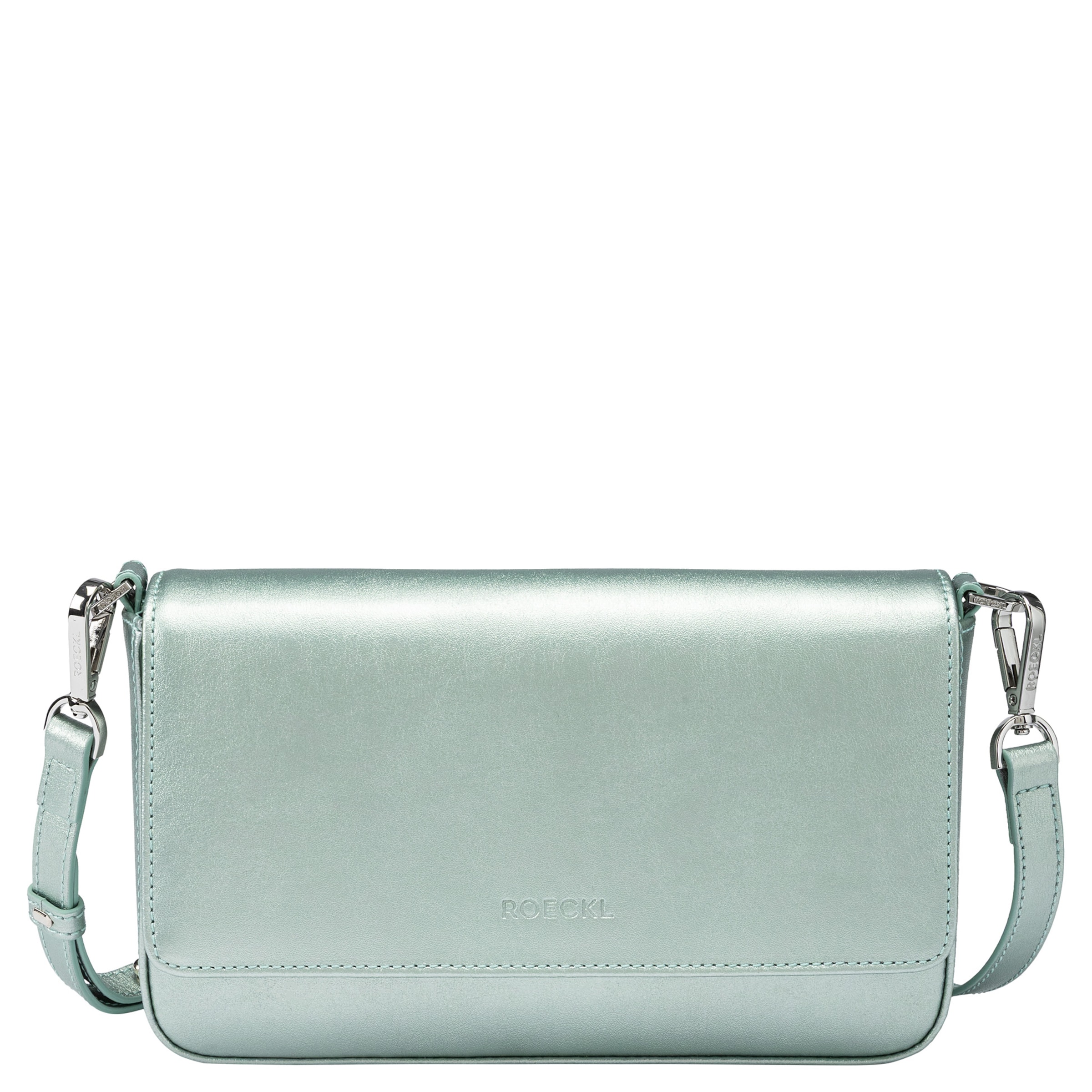 Roeckl Schoudertas 'EMILIE UMHÄNGETASCHE SMALL' in Groen: voorkant