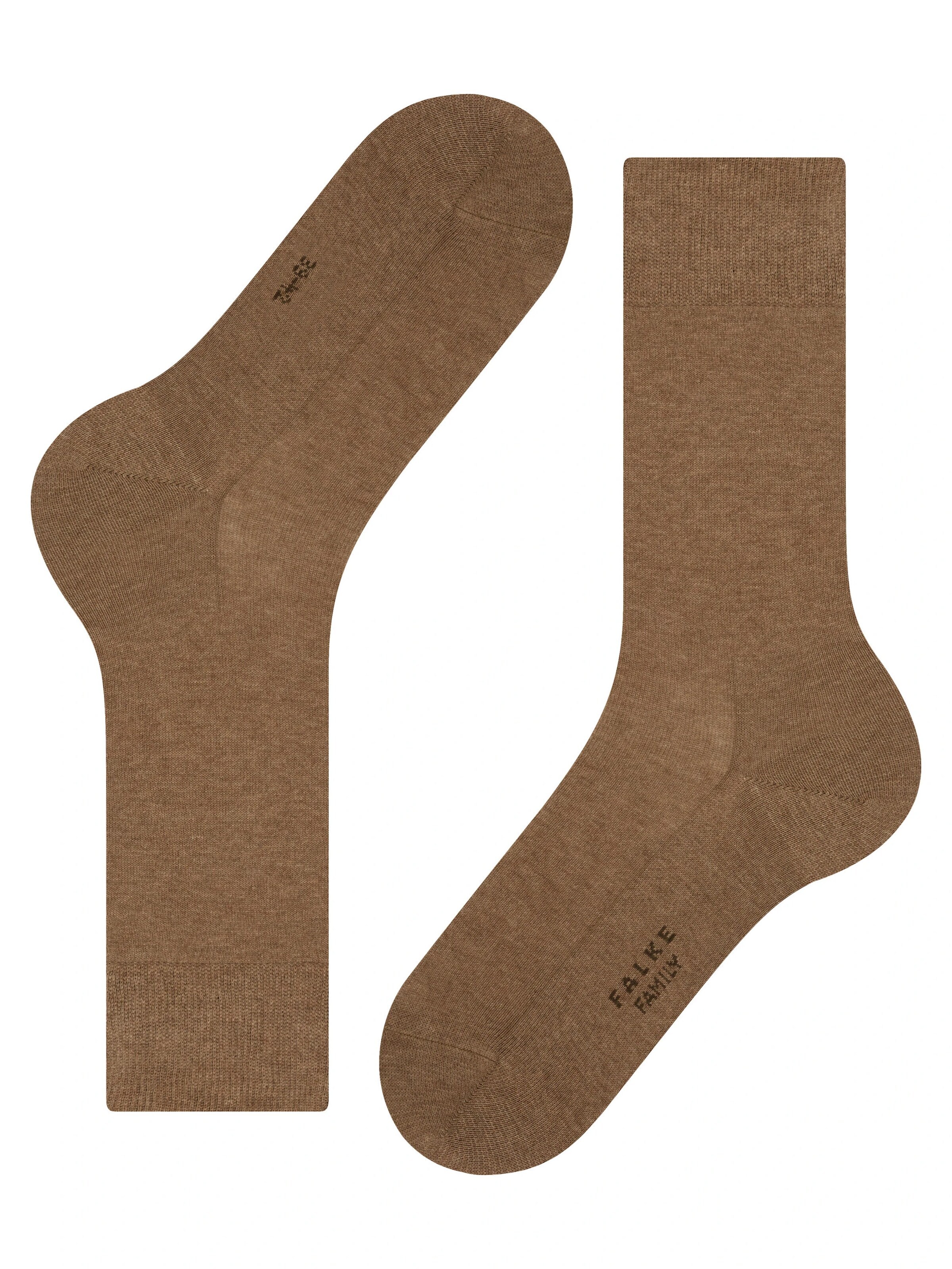 FALKE Socks 'Family' in Brown