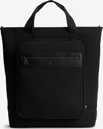 TOMMY HILFIGERShopper torba 'REPREVE' - crna boja: prednji dio