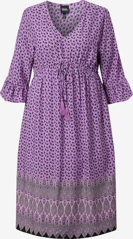Ulla Popken Kleid in Lila: Vorderseite