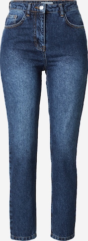 Warehouse Tapered Jeans in Blue: front