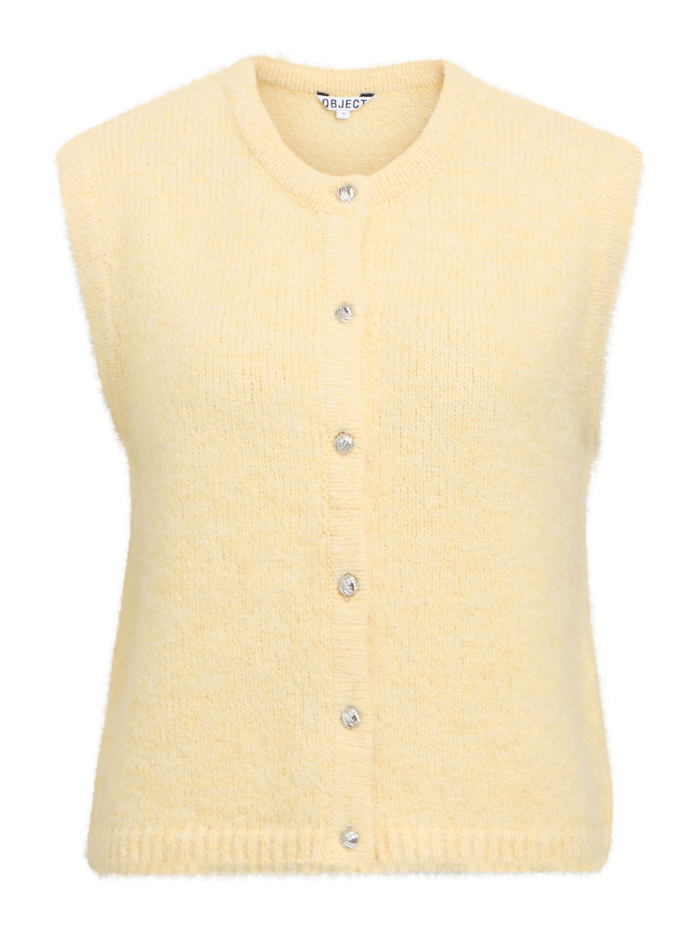 OBJECT Strikvest 'OBJSaggia' i gul: forside