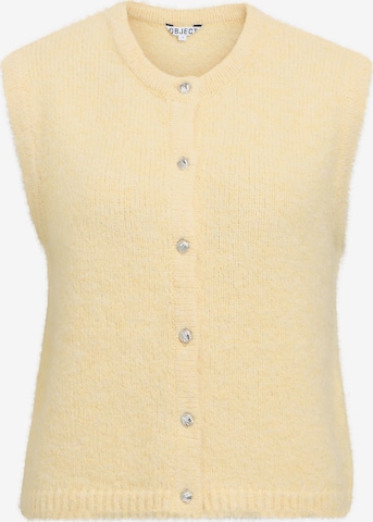 OBJECT Strikvest 'OBJSaggia' i gul: forside