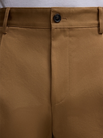 Loosefit Pantalon à plis 'Jarod' STRELLSON en marron