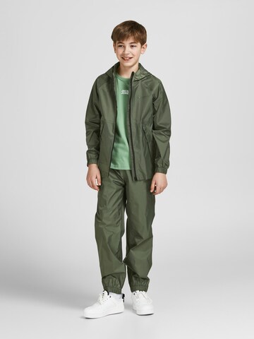 Jack & Jones Junior Regular Athletic Suit 'Solar' in Green: front