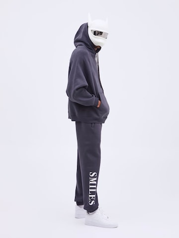 Sweat-shirt 'Finn' Smiles en gris