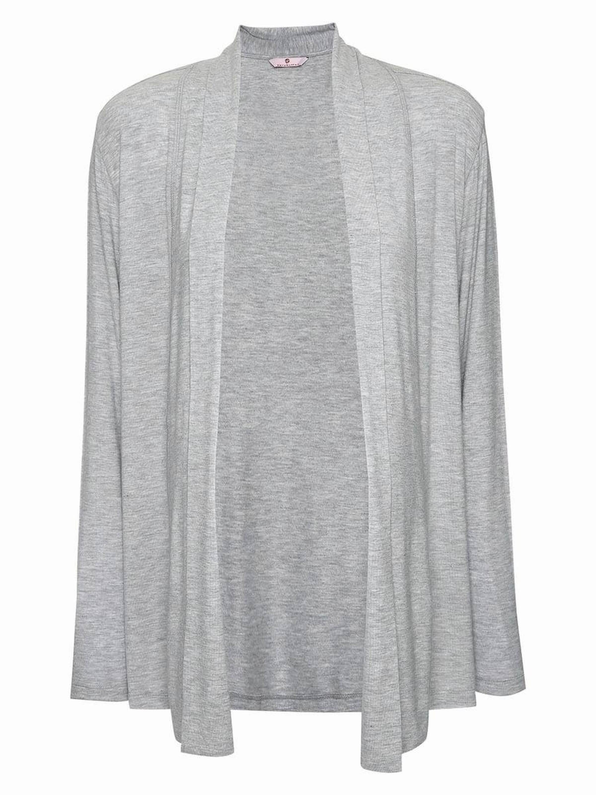 BELLYBUTTON Strickjacke‌ in L in grau, Produktansicht