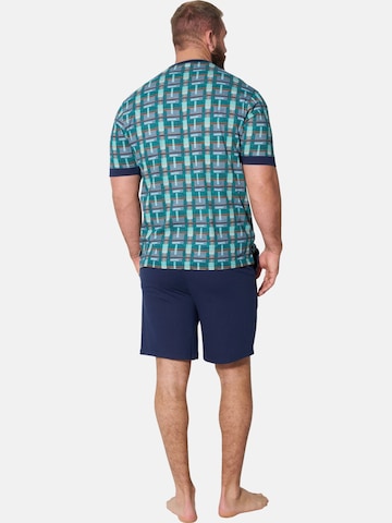 Jan Vanderstorm Short Pajamas 'Lanfur' in Blue