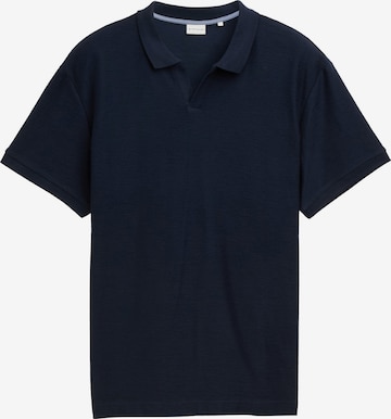 T-Shirt TOM TAILOR en bleu : devant