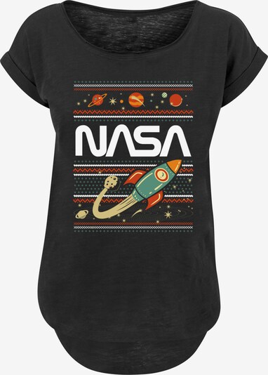 F4NT4STIC T-shirt 'NASA' en mélange de couleurs / noir, Vue avec produit
