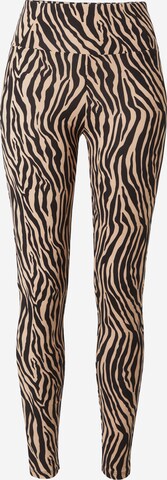 Regular Leggings 'INA' VERO MODA en beige : devant