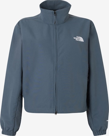 THE NORTH FACE Přechodná bunda – šedá: přední strana