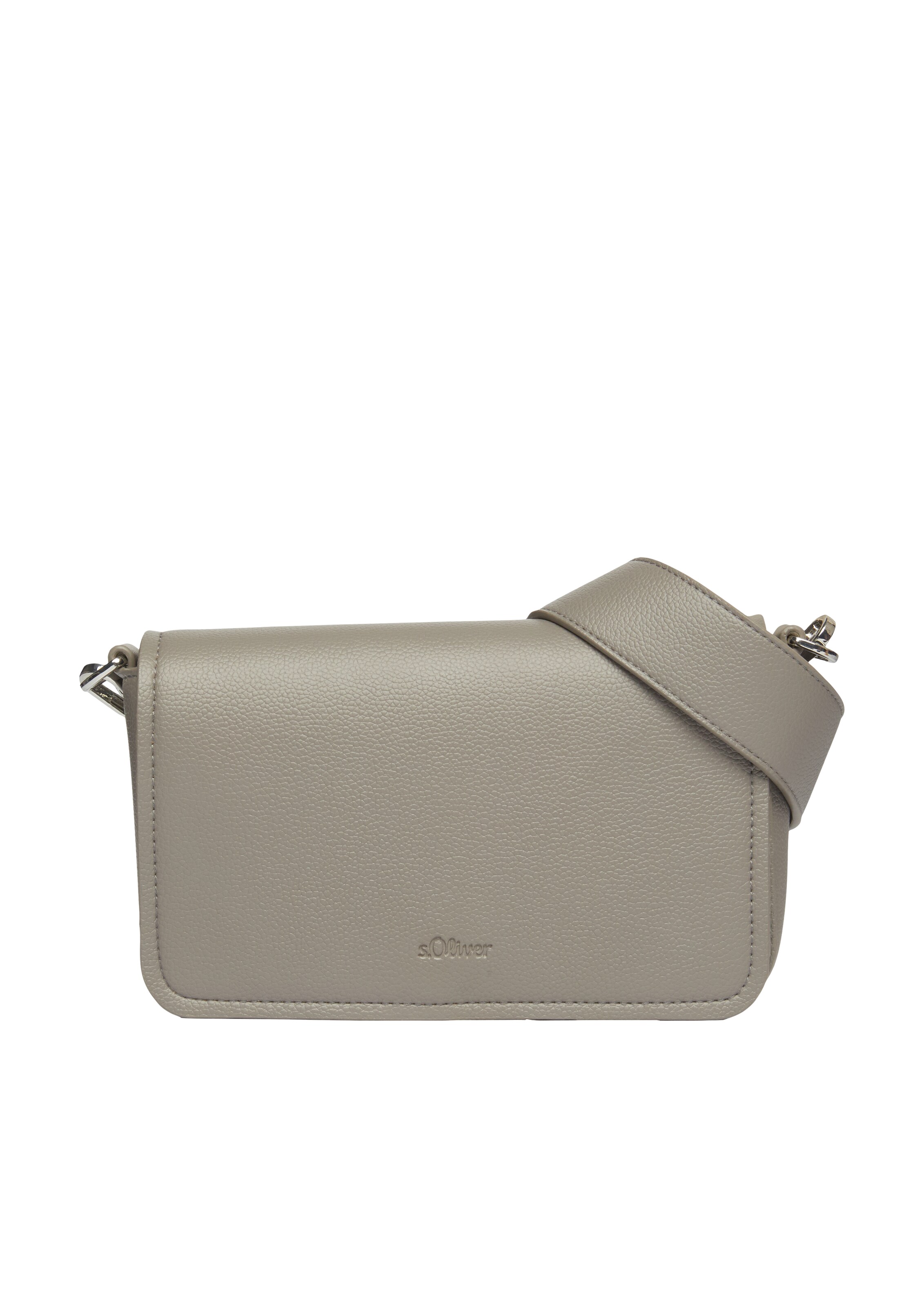 s.Oliver Crossbody Bag in Grey: front