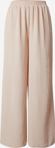 Wide leg Pantaloni 'Caitlin' di ABOUT YOU in giallo: frontale