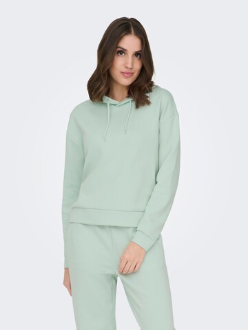 ONLY PLAY Sportief sweatshirt 'ONPLounge' in Groen: voorkant
