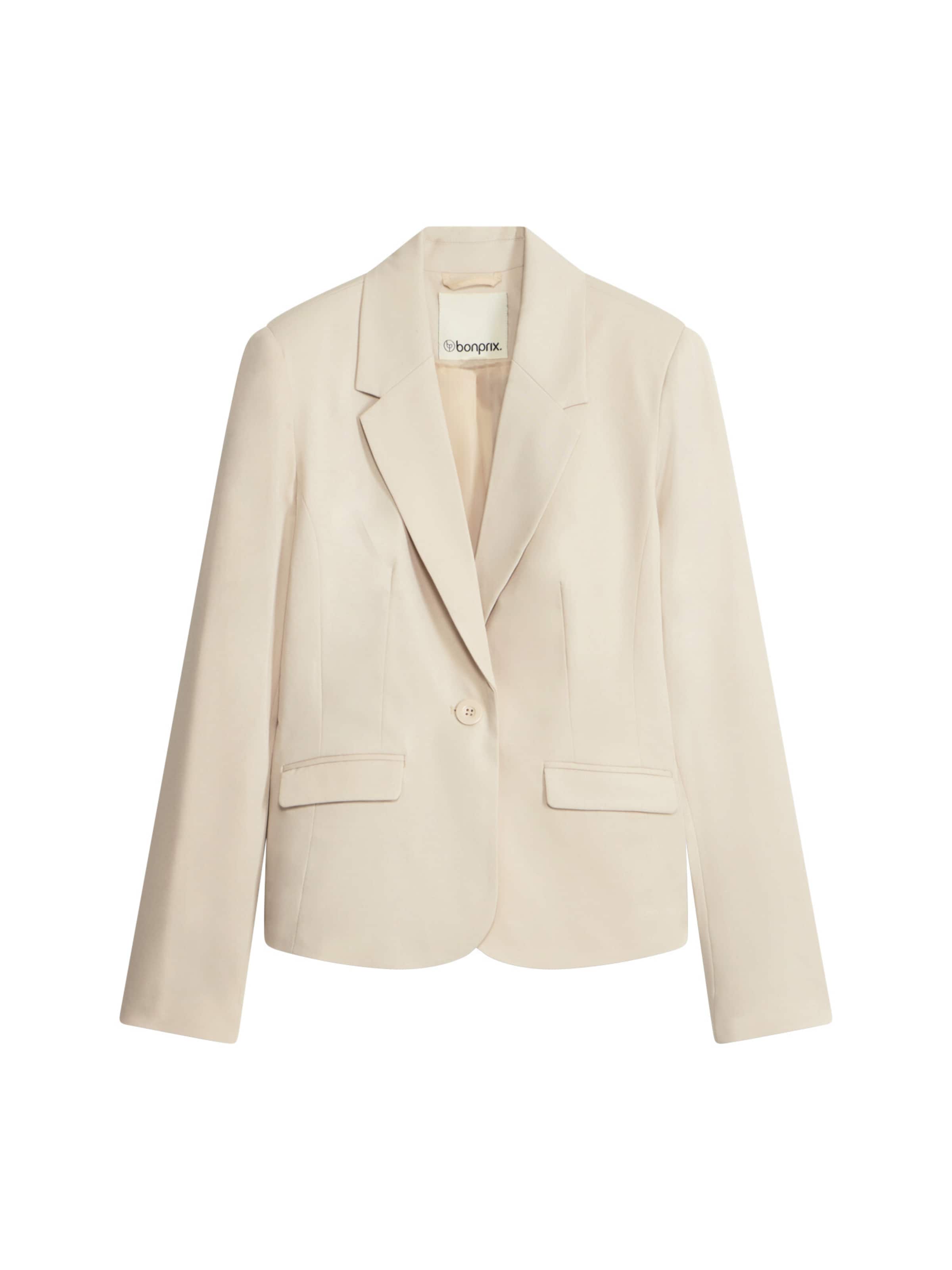 bonprix Blazers in Beige: voorkant