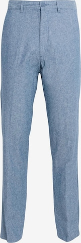 Marks & Spencer Regular Chino Pants in Blue: front