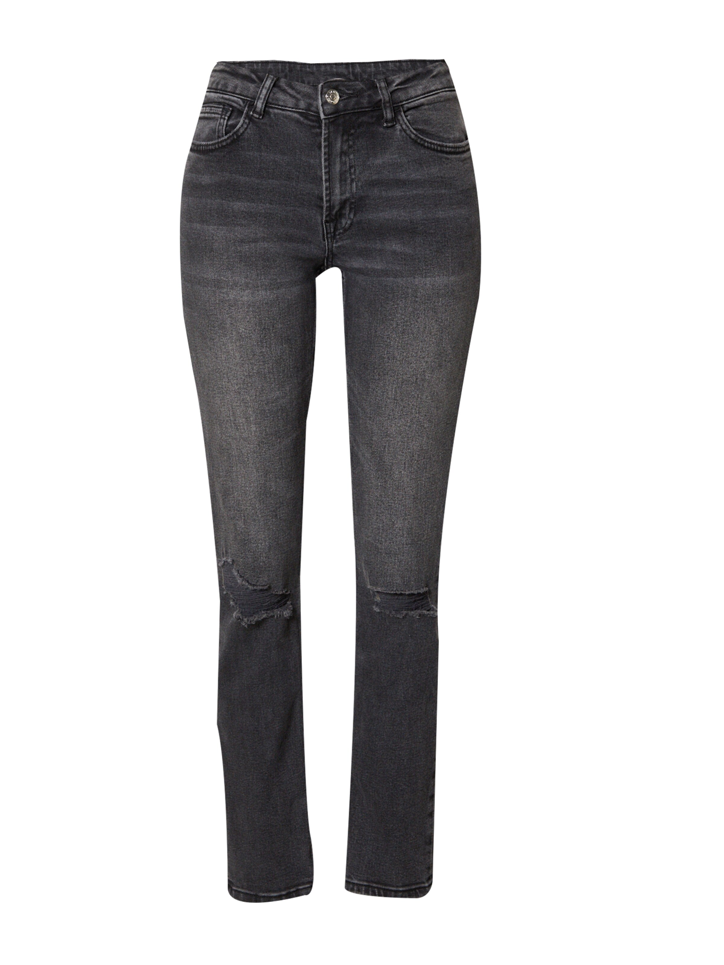 Denim Project - Skinny Vaquero en negro: frente