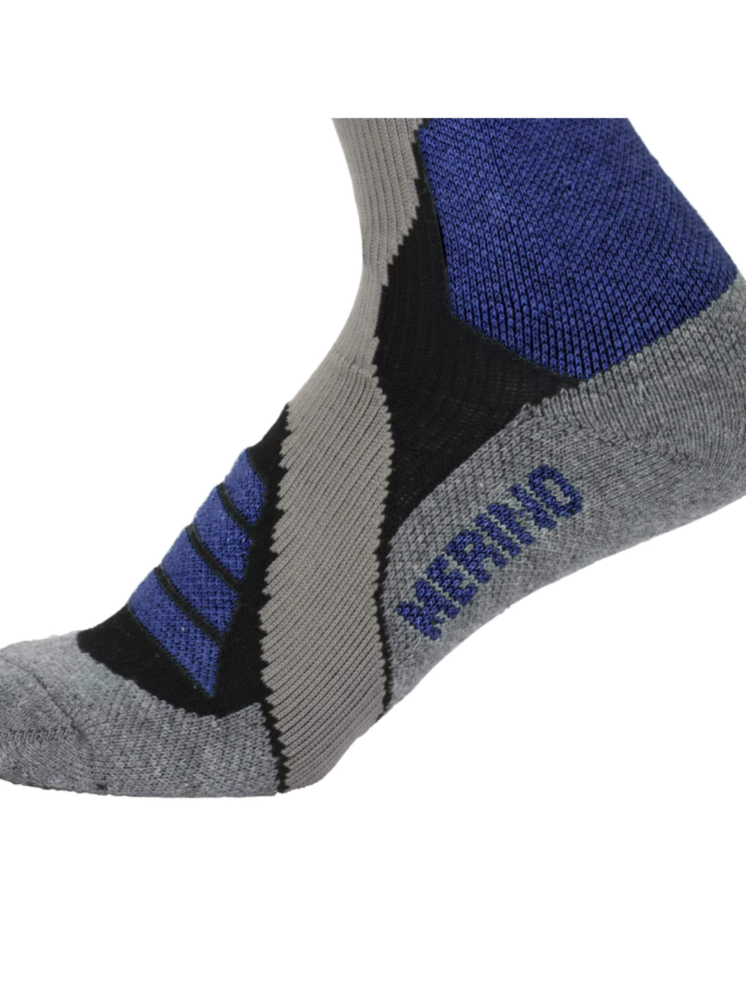Mowmow - Calcetines deportivos 'MowMow Ski Socks - Silver Ions - Antibacterial - Men - Women - Size 39-42 - Gray' en gris