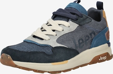 Jeep Sneaker in Blau: Vorderseite