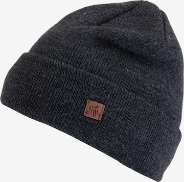 Smith and Miller Beanie in Grey: front
