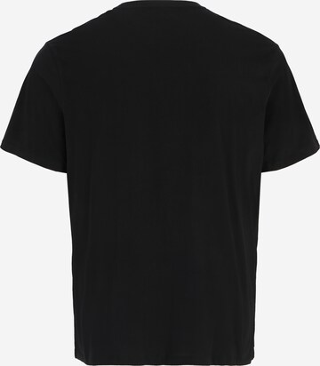 Jack & Jones Plus Shirt 'FONNE' in Zwart